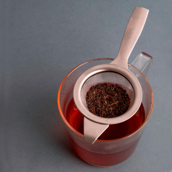 Colador de té con soporte, Acero inoxidable - Image 3