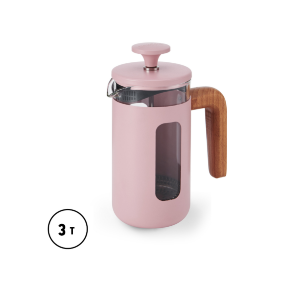 Cafetera Pisa La Cafetière, 3 Tazas, Rosa